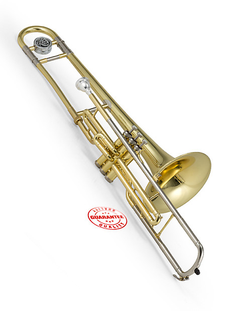 Jupiter C Valve Trombone with Rose Brass Bell, JTB720VR image 1