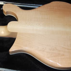 MINT! Rickenbacker 660 Electric Guitar OHSC 100% Unplayed Hardshell Case Maple Glo image 10