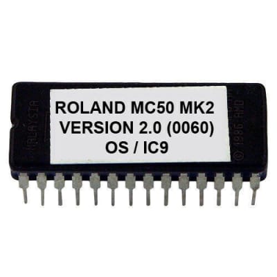 Roland MC-50 V 2.00 UPGRADE EPROM Firmware Latest for MC50 Sequencer MK2 MKII