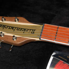 MINT! Rickenbacker 660 Electric Guitar OHSC 100% Unplayed Hardshell Case Maple Glo image 7