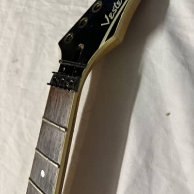 Vester Concert Series Maniac 24 Fret Electric Guitar Neck 1990s - Natural image 6