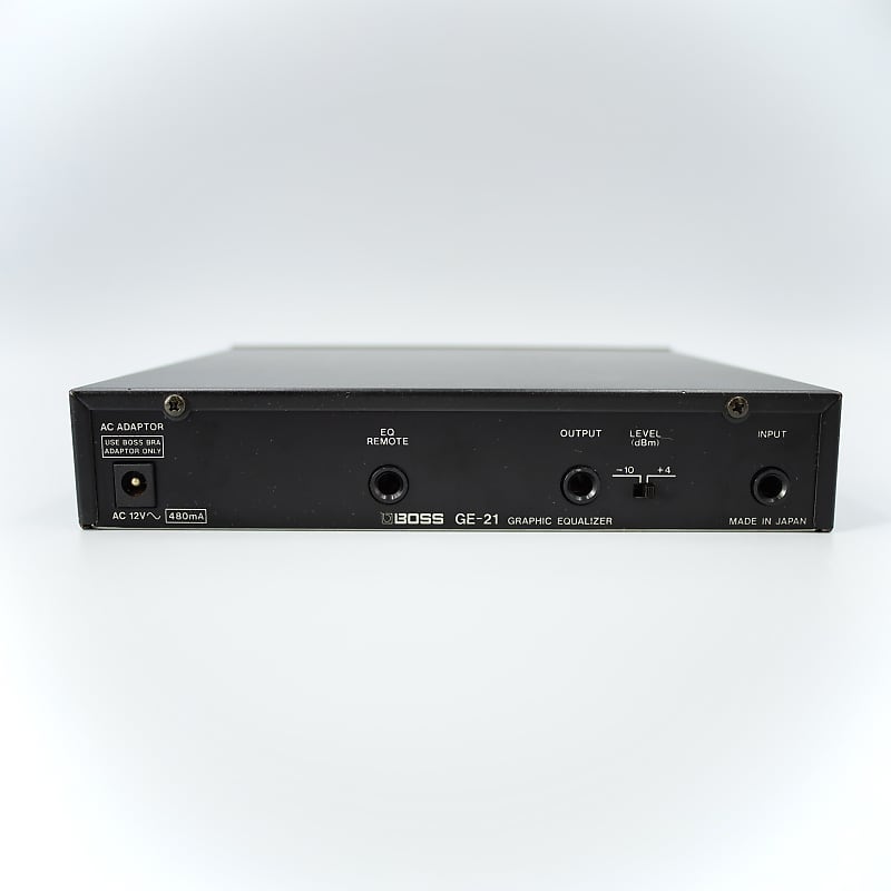 【再値下げ】BOSS GE‐21 GRAPHIC EQUALIZER Boss PRO GE-21 Graphic Equalizer Made in Japan Half Rack