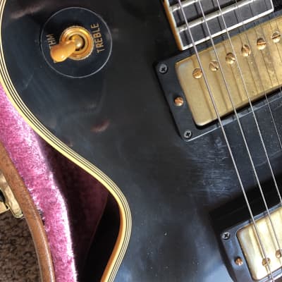 Gibson Custom Shop Wildwood Spec ‘57 Les Paul Custom w/ Slim 60’s Neck 2019 VOS Ebony image 5