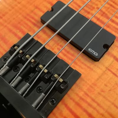 JD Guitars 2023  CB-1,  Compact Bass-1 Solar Flare image 9