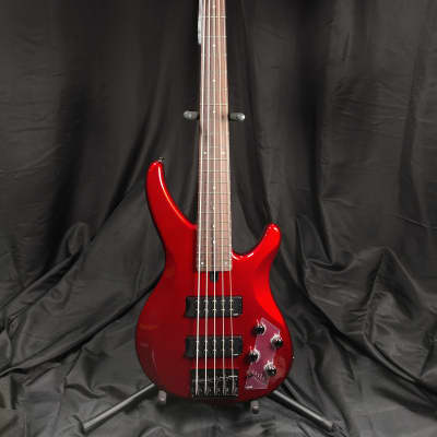 Yamaha TRBX305 CAR 5-String Electric Bass Guitar, Candy Apple Red image 2