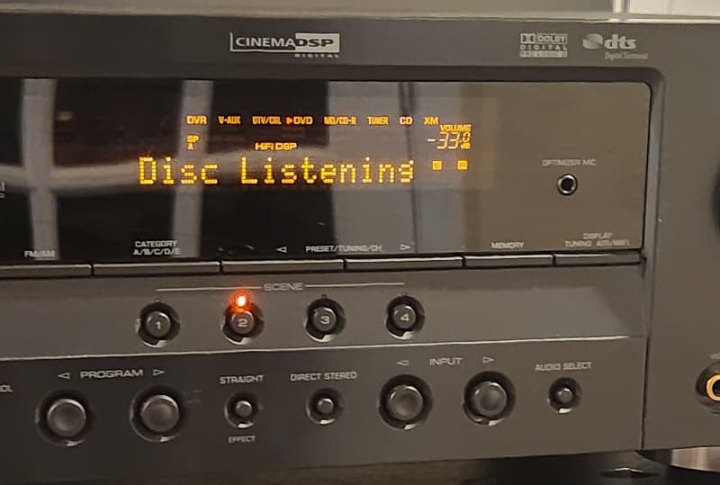 Yamaha Yamaha RX-V461 XM Ready home theater receiver 5.1 90s  			