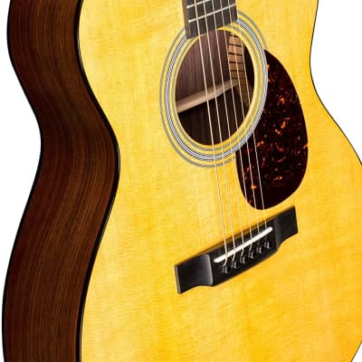 Martin OM-21 Standard Series Acoustic Guitar - Natural image 2