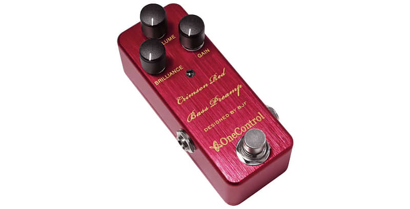 One Control Crimson Red - Bass Preamp