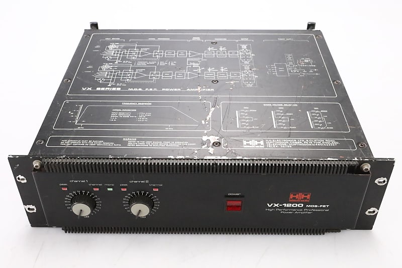 HH Electronic VX-1200 Mos-Fet High Performance Professional Power