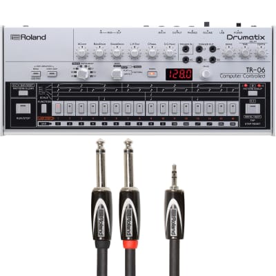 Roland TR-06 Drumatix Rhythm Performer Virtual Analog Drum Sound Module w/ Cable