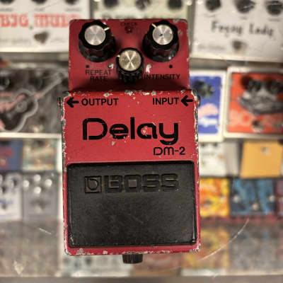 極上美品1981-2年頃初期型アナログディレイBOSS Delay DM-2 BOSS VINTAGE DM-2 Delay early version '81 ｜イケベ楽器店