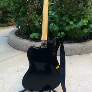 Black USACG (USA Custom Guitars) Jazzmaster with Fender AVRI hardware and Lollar pickups image 4