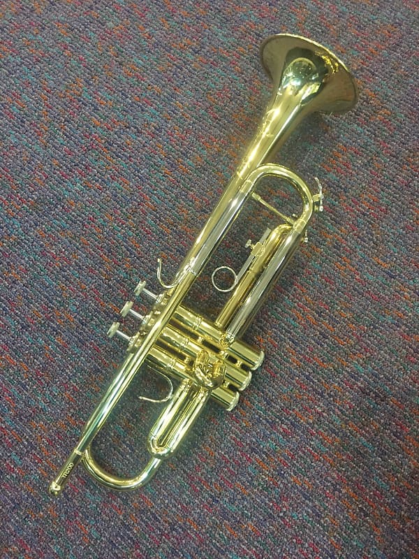 Bach Intermediate Trumpet Model TR200 Lacquer Made in USA Serviced, Warrantied! image 1