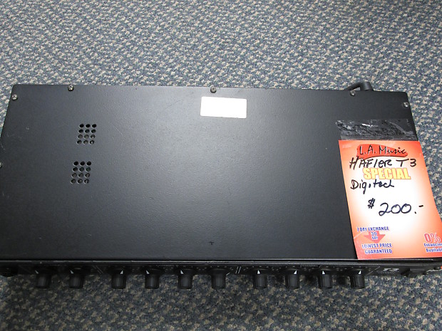 【美品】Digitech hafler T3 プリアンプ 3チャンネル ペダル付 美品】Digitech hafler T3 プリアンプ 3チャンネル ペダル付 Hafler