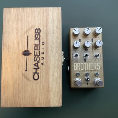 Chase Bliss Audio Brothers Analog Gain Stage 2017 - 2018 - Gold image 2