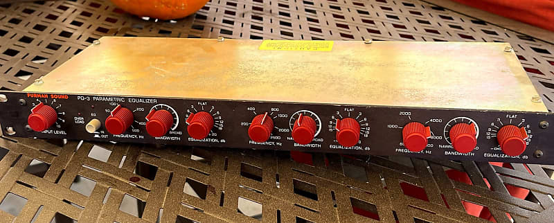 Furman PQ-3 Parametric Equalizer Vintage Dimebag | Reverb