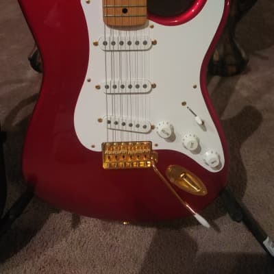 Vintage Rare Fernandes Stratocaster Mid-90's to early 2000's with Studiologic hard case image 6