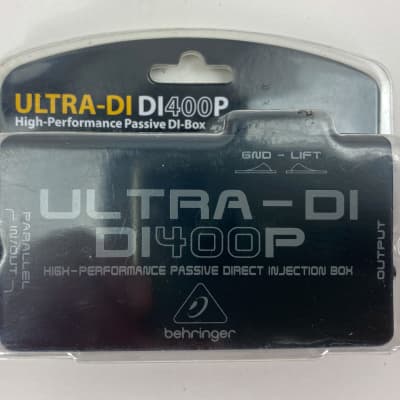 Behringer Ultra-di DI400P High Performance Passive Di-box image 1