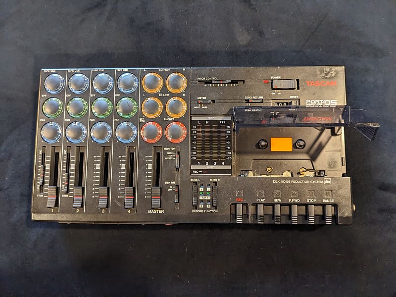 TASCAM Porta 05 Multitrack Cassette Recorder 1990s - Black | Reverb