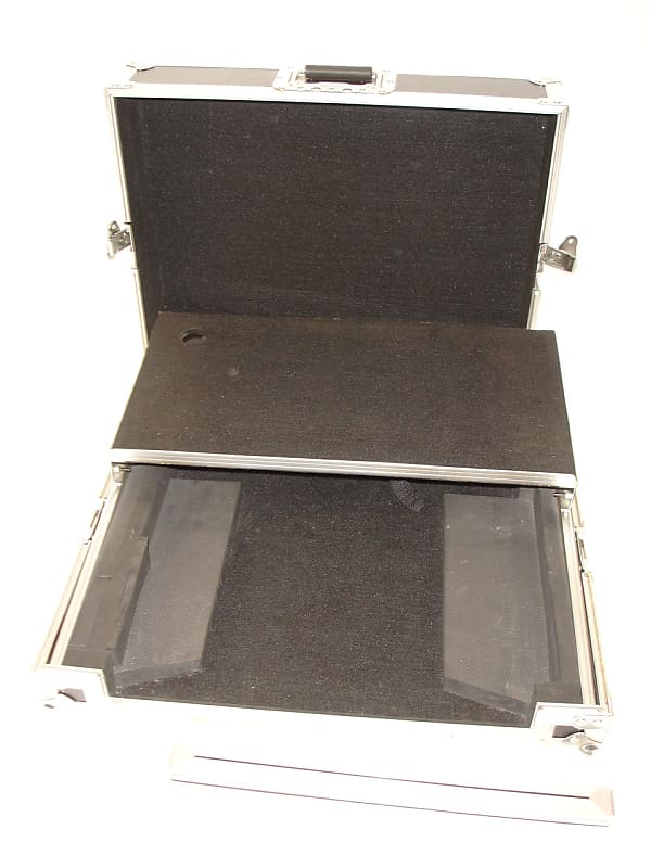 Universal Small / Medium Size DJ Controller Flight Case w/ Glide Platform