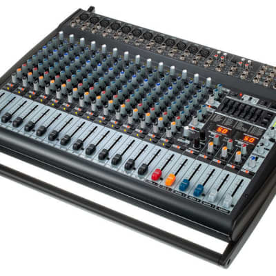 Behringer Europower PMP6000 1600-Watt 20-Channel Powered Mixer with Dual Multi-FX image 1