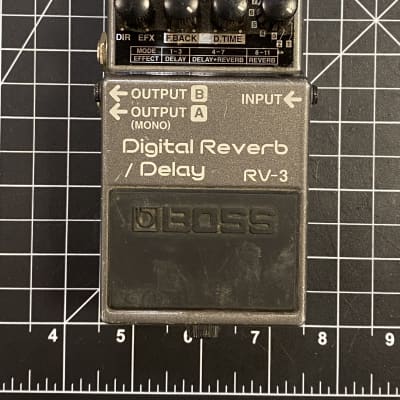 Boss RV-3 Digital Reverb/Delay | Reverb