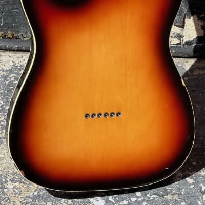 Fender Telecaster Custom '62 Reissue 1987 - very rare in the USA this MIJ Sunburst Tele Custom is the Boss ! image 4
