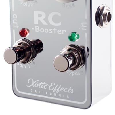 New Xotic Effects RC Booster V2 Guitar Effects Pedal | Reverb