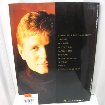 Steve Green The Faithful Piano Vocal Guitar Sheet Music Song Book Songbook image 2