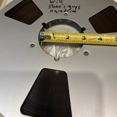 NAB 1/2 inch x 2500 feet Recording Tape- on 10.5 Inch Metal Reel