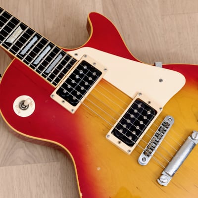 1977 Greco EG700 Standard Vintage Electric Guitar Cherry Sunburst, Japan Fujigen image 7