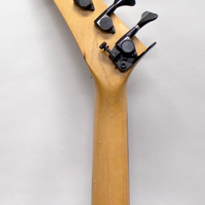 Kramer Ferrington Acoustic Fretless Electric Bass Guitar with Gigbag - White image 5