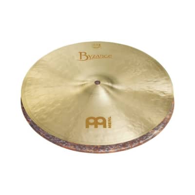 Meinl Byzance Jazz Thin Hi Hat Cymbals 15" image 1