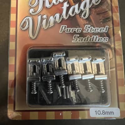 Raw Vintage Pure Steel Saddles RVS 108