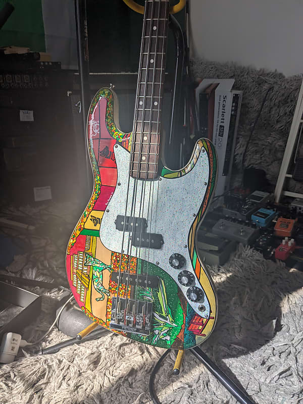Fender Short Scale Jazz Bass - Custom Paint Job image 1