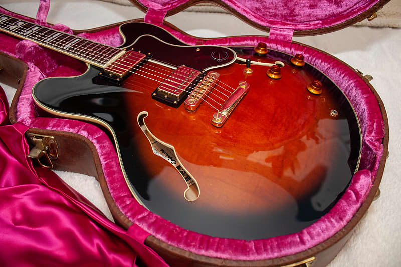 Epiphone 50th Anniversary John Lee Hooker Limited Edition Sheraton #18 of 50 1998 Tobacco Sunburst image 1