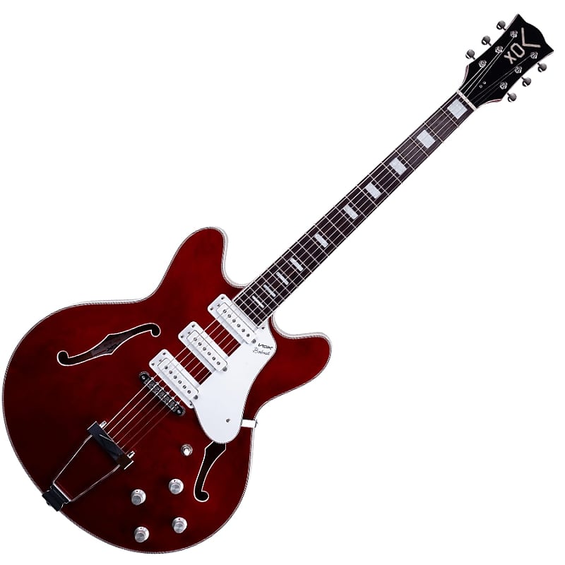 Vox Bobcat S66 2022 Red with Hard Shell Case | Reverb