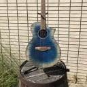 Ibanez AEWC32FMGBL AEW Acoustic Electric Guitar - Glacier Blue Low Gloss  2019 Glacier Blue Low Glos