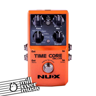 NuX Time Core Deluxe Multi-Delay Effects Pedal image 1