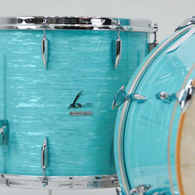 Sonor Vintage Series 3pc Drum Kit - 13,16,22 (no mount) - “California Blue” image 2