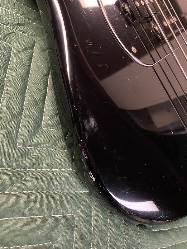 FERNANDES PRECISION BASS ブラック Fernandes Precision Bass FPB 60 1980 Black Bass For Sale