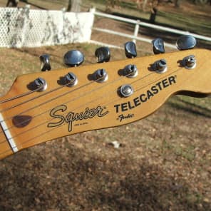 Fender Japan Squier JV Telecaster 52 Reissue 1983 Butterscotch image 4