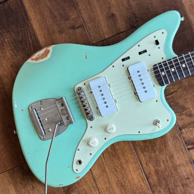 Nash Guitars Model JM-63 Surf Green Lollar Pickups Rosewood Neck NG6070 image 6
