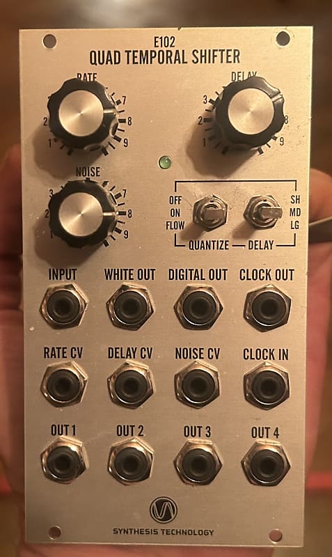 Synthesis Technology E102 Quad Temporal Shifter | ModularGrid