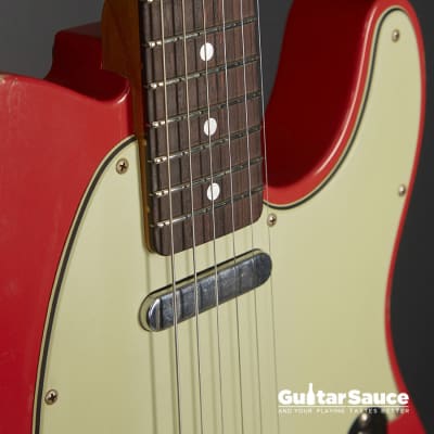 ★★Component Relic FiestaRed Telecaster★★ Fender Custom Shop 1964 Telecaster Relic Guitar, Aged Fiesta
