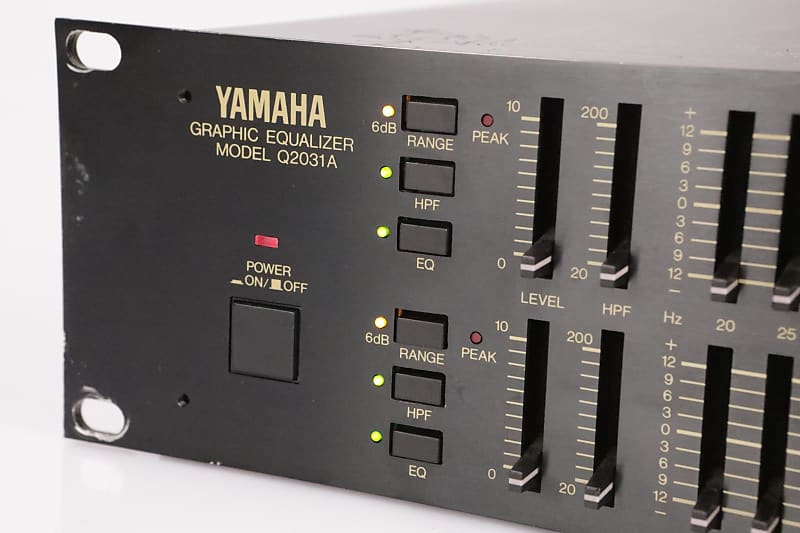 Yamaha Q2031A Graphic Equalizer Stereo 31-Band EQ #36702