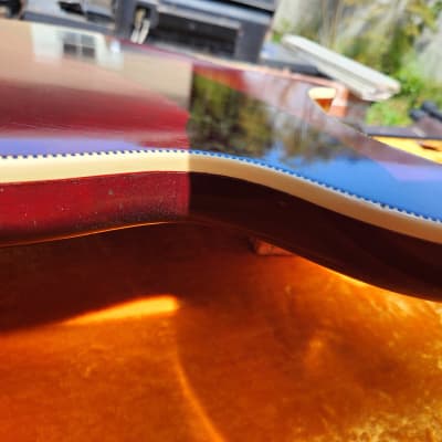 1968 Rickenbacker 375 Burgundy Glo Vintage Semi-Hollow with Rick-O-Sound & Accent Vibrato with Hardshell Case image 23