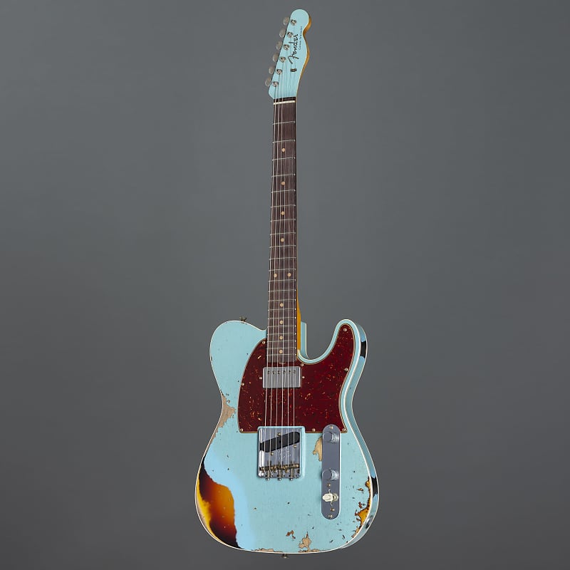 Fender LTD Reverse 1960 Telecaster Custom HRL Aged Daphne