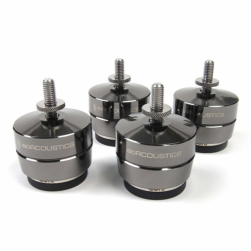 IsoAcoustics GAIA III Small Compact Isolation Feet for Floor Standing Speaker Set for 4 image 1