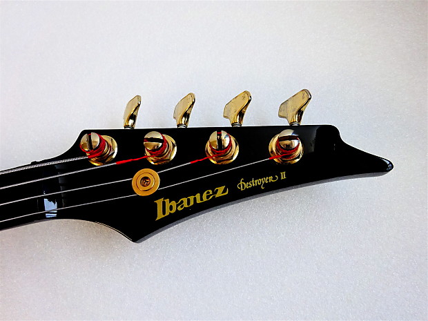 Ibanez DT670 BK DESTROYER II BASS 1984 Black MIJ Fujigen